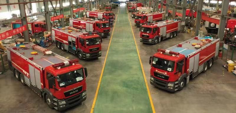 Hubei 3611 Emergency Equipment Co.,Ltd linha de produção do fabricante