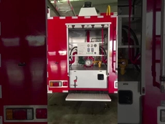 HOWO SINOTRUK RHD 4*4 tanque de espuma caminhão de bombeiros