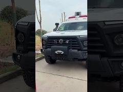 Caminhão leve de resgate de combate a incêndio Howo 228 KW 4x2 com guindaste de 5 toneladas