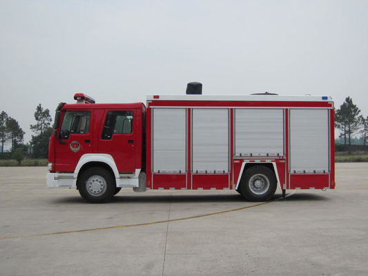 ISUZU Diesel Emergency Fire Truck , Rescue Fire Safety Vehicle 4x2