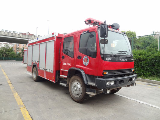 ISUZU Large Capacity Gas RC Fire Truck Diesel Type 4x2 For Fire Fighting