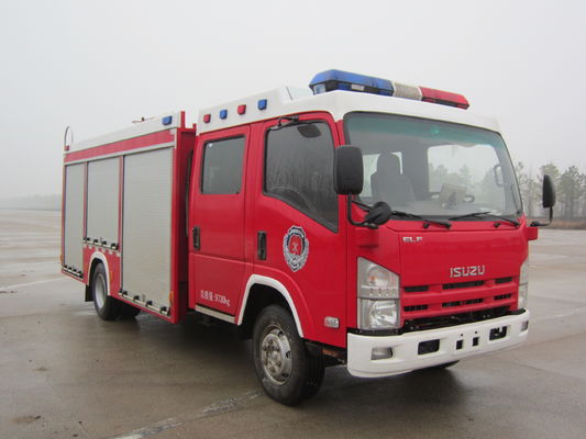 CHINA Econômico 190 HP ISUZU 4X2 4000 Litros Espuma Caminhão de Combate a Incêndio