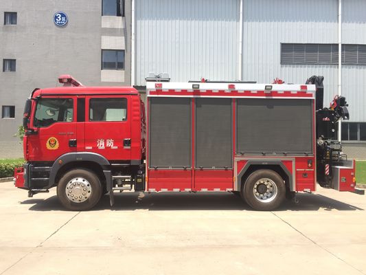 SITRAK 228kw Emergency Rescue Fire Truck Heavy Duty 4x2 Diesel Type