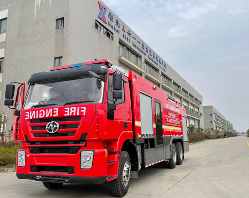 Caminhão de bombeiros profissional IVECO Heavy Duty 6x4 para pulverização rodoviária multifuncional