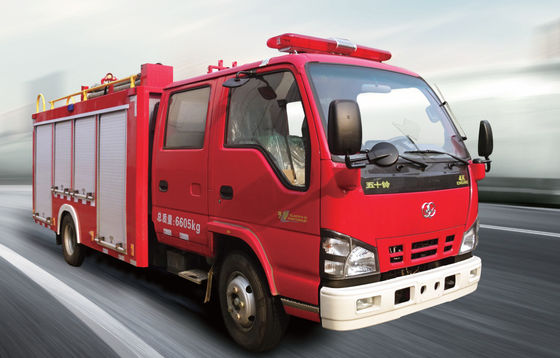 Mini motor de resgate rápido ISUZU para combate a incêndios florestais
