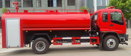 Caminhão de bombeiros 10800L tanque de água de grande capacidade 177KW 6 rodas para combate a incêndio