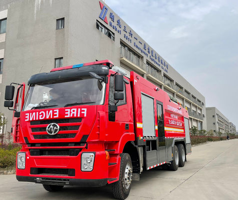 Caminhão de bombeiros pesado IVECO 290HP com espuma de água 10000L capacidade multiuso