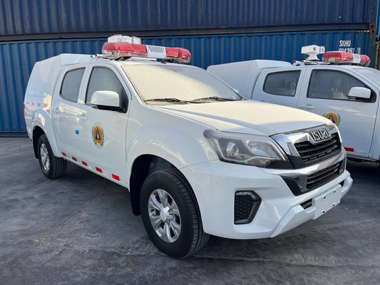 Pickup Pequeno camião de bombeiros de emergência com capacidade de cabine 2-6 e capacidades de combate a incêndios